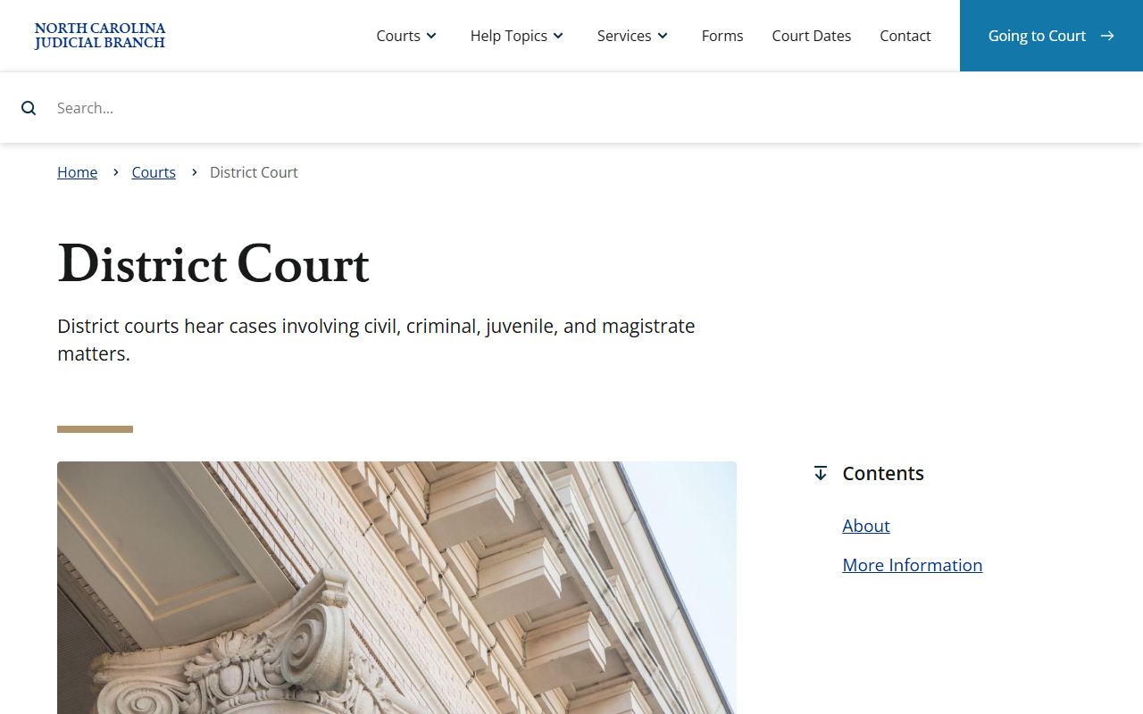 Mitchell County court records District Court jurisdiction