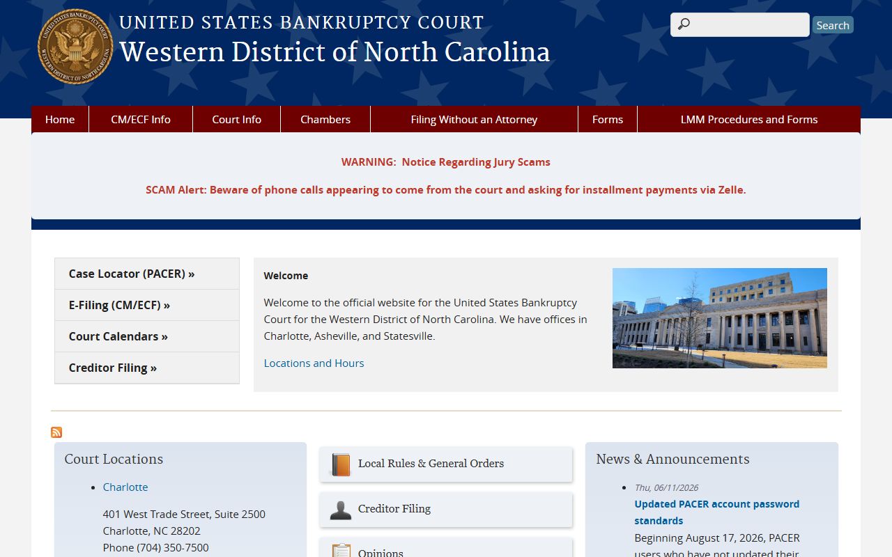 Mitchell County Superior Court records bankruptcy court source