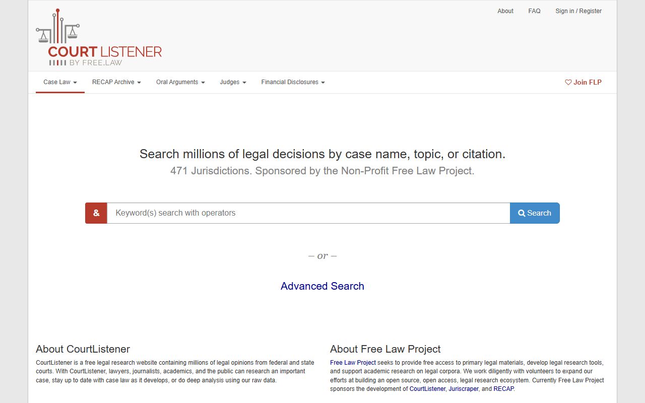 Mitchell County warrant records CourtListener federal search source
